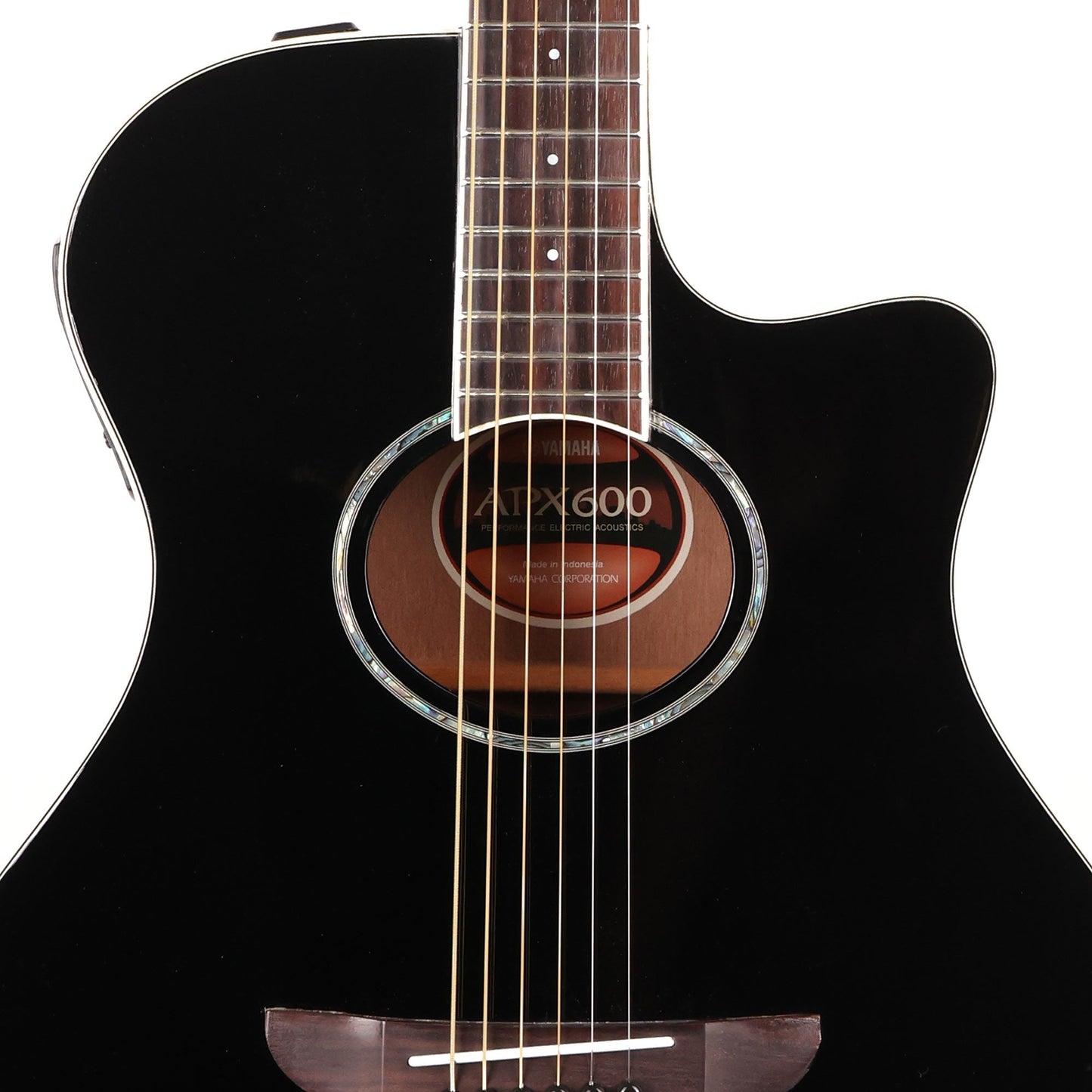 Yamaha APX600 Acoustic Guitar Black