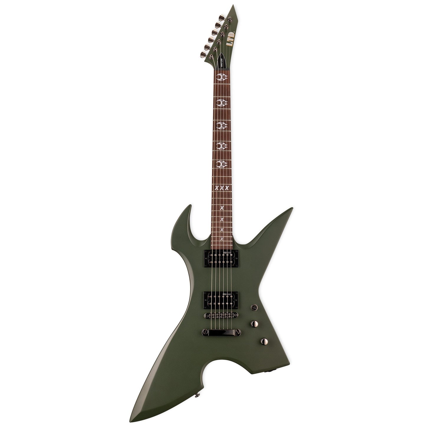 ESP LTD MAX-200 RPR Max Cavalera Signature Military Green Satin 2023