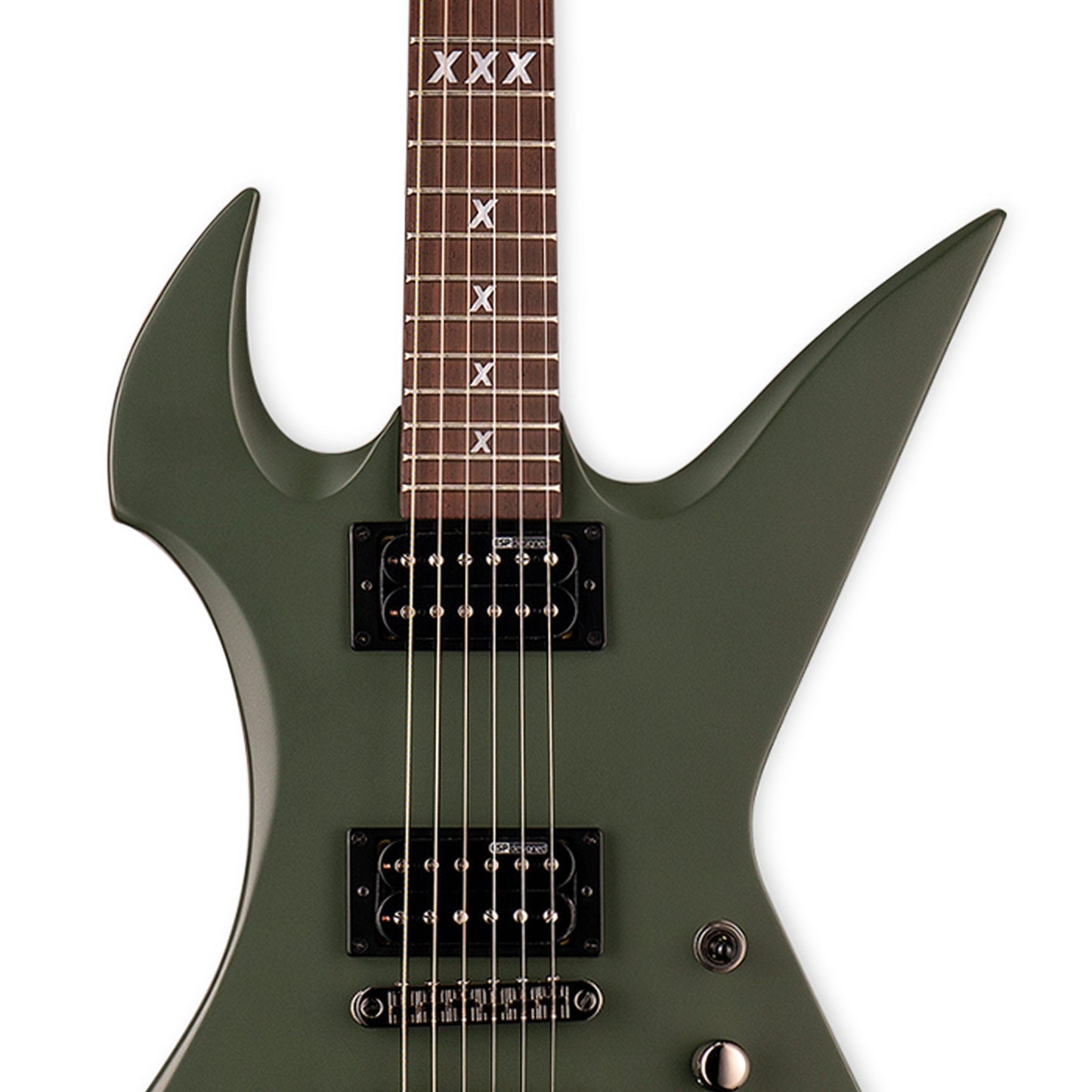 ESP LTD MAX-200 RPR Max Cavalera Signature Military Green Satin 2023