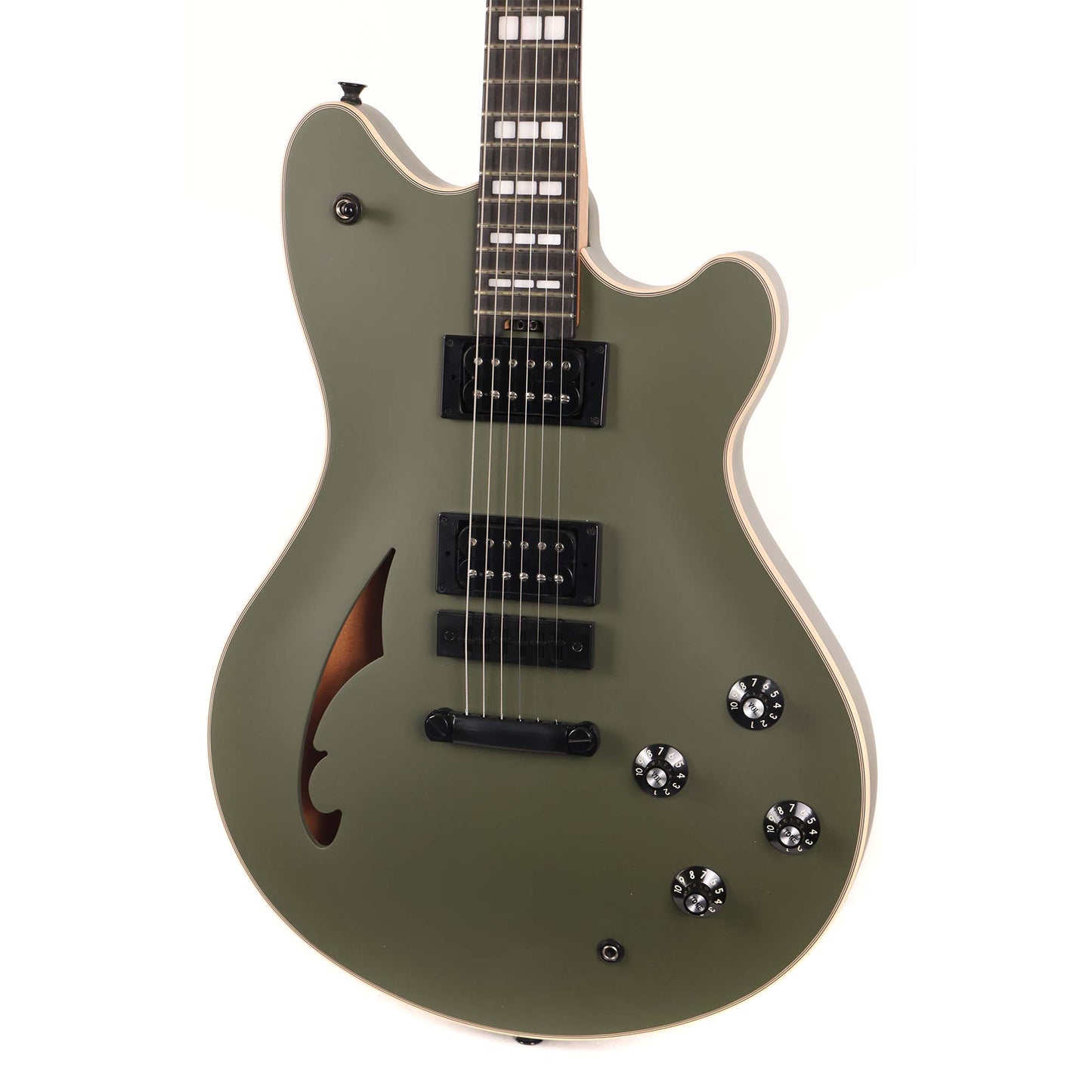 EVH SA126 Special Guitar Solid Matte Army Drab Black Ebony