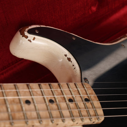 Fender Custom Shop 1969 Stratocaster Masterbuilt Andy Hicks Heavy Relic Frost White 2023