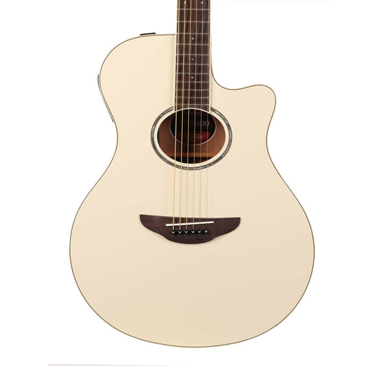 Yamaha APX600 Acoustic Electric Guitar Vintage White