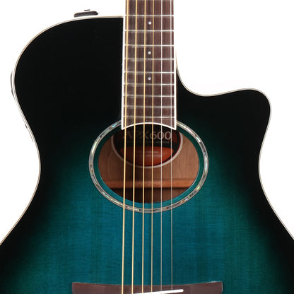 Yamaha APX600 Acoustic Electric Guitar Oriental Blue Burst