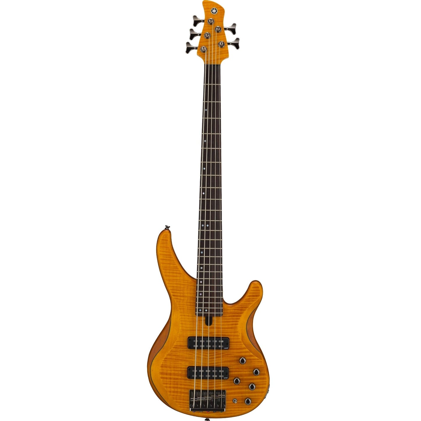 Yamaha TRBX605FM 5-String Electric Bass Guitar Matte Amber