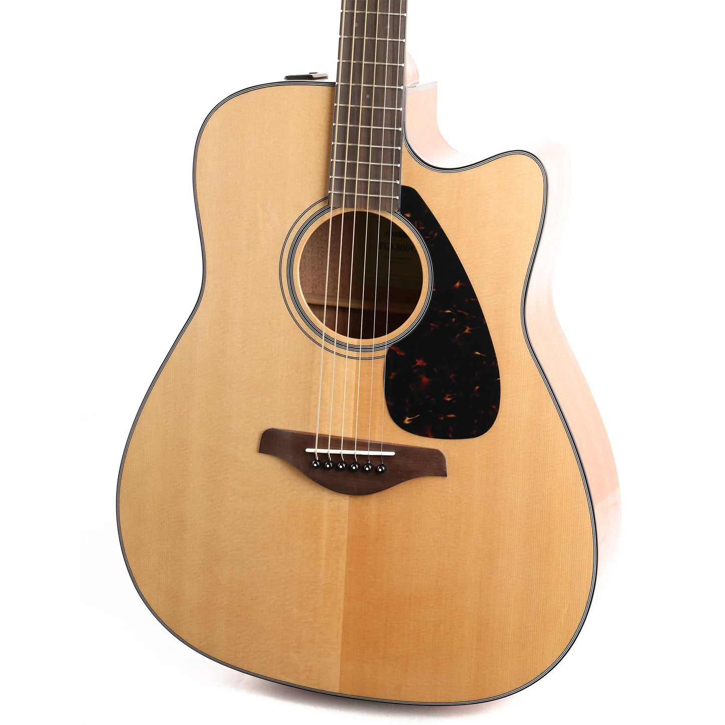 Yamaha FGX800C Dreadnought Acoustic-Electric Natural