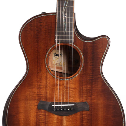 Taylor K24ce Koa Builder's Edition V-Class Bracing Acoustic-Electric Kona Burst