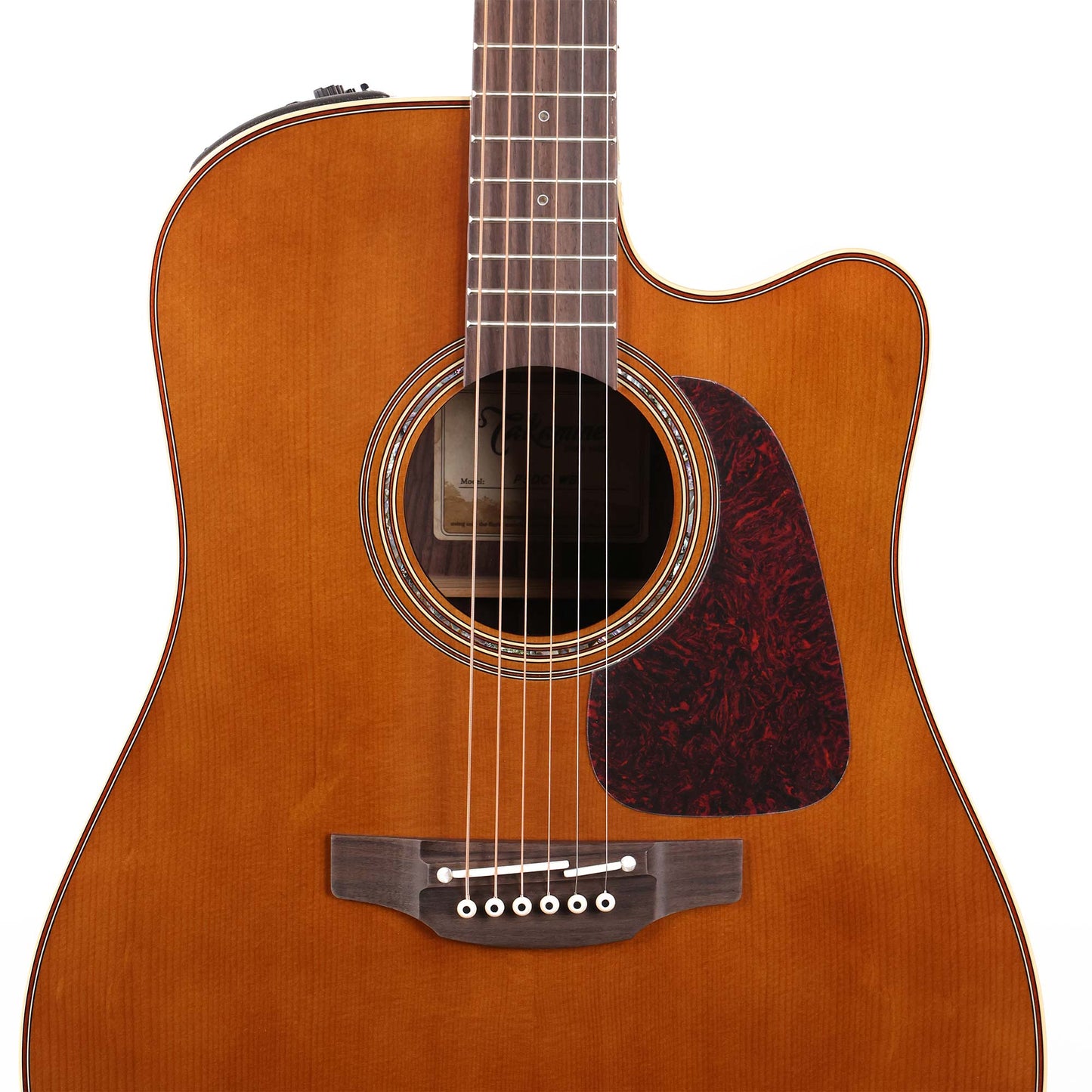 Takamine Pro Series P5DC Dreadnought Cutaway Acoustic-Electric Whiskey Brown