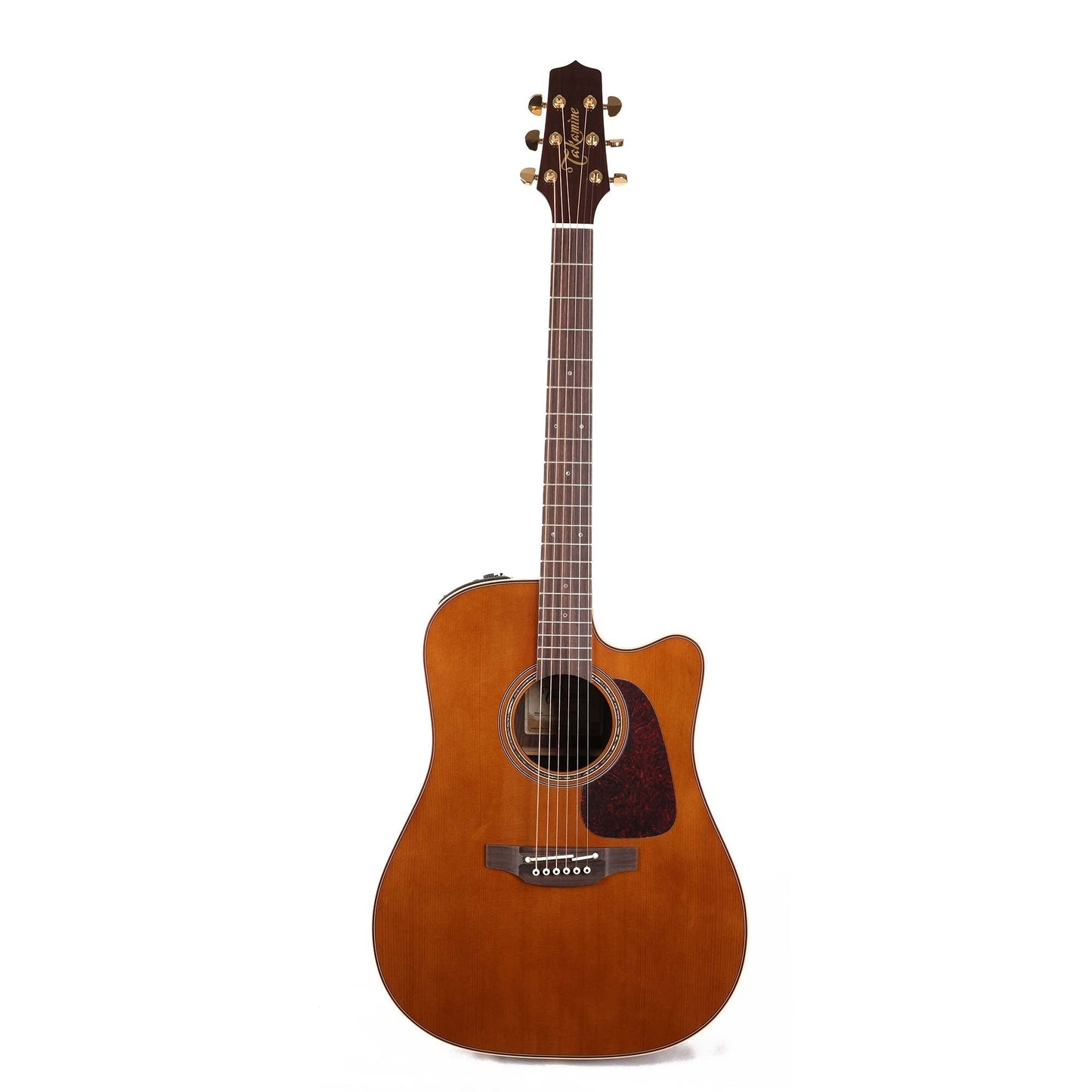 Takamine Pro Series P5DC Dreadnought Cutaway Acoustic-Electric Whiskey Brown