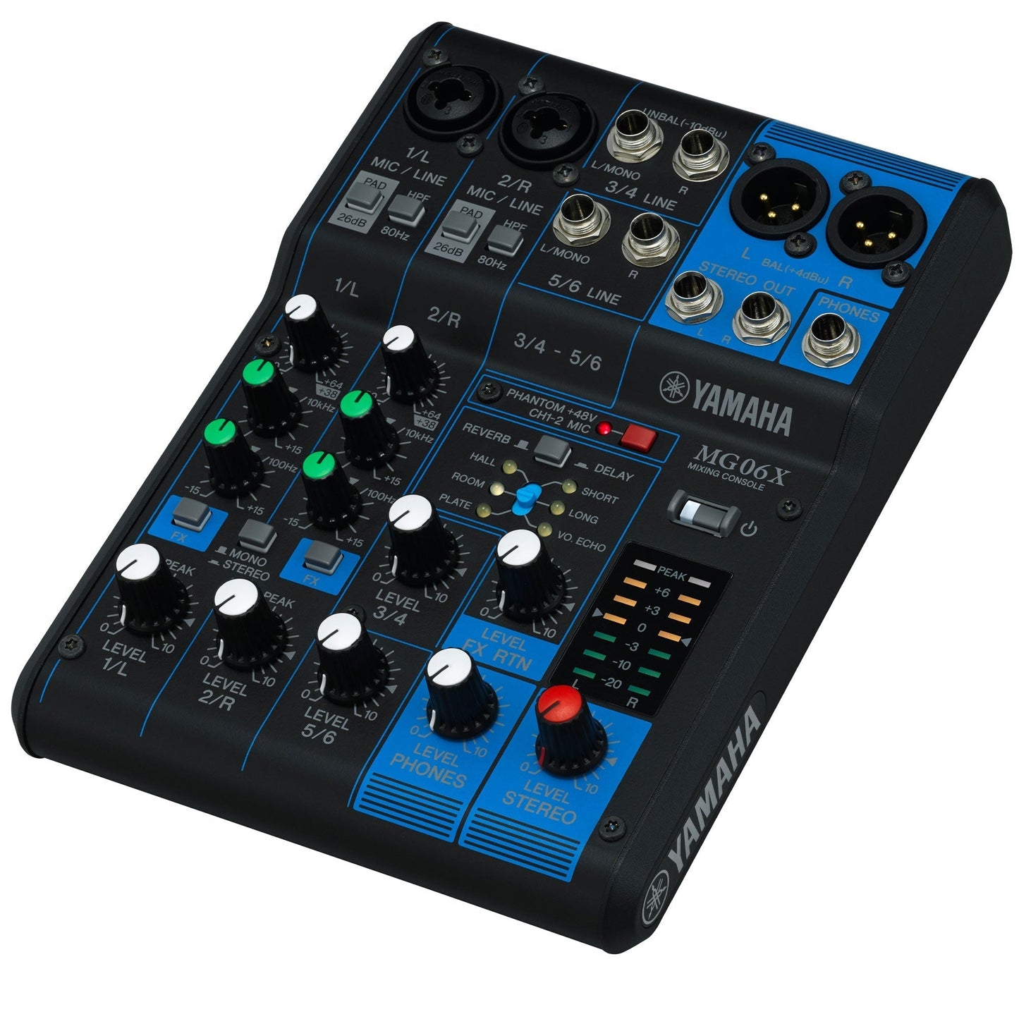 Yamaha MG Series MG06X 6-Channel Mixing Console