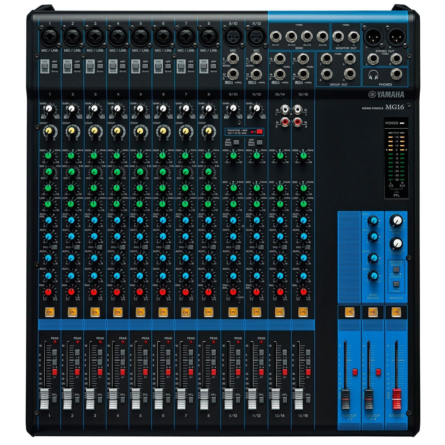 Yamaha MG Series MG16 16-Input Stereo Mixer