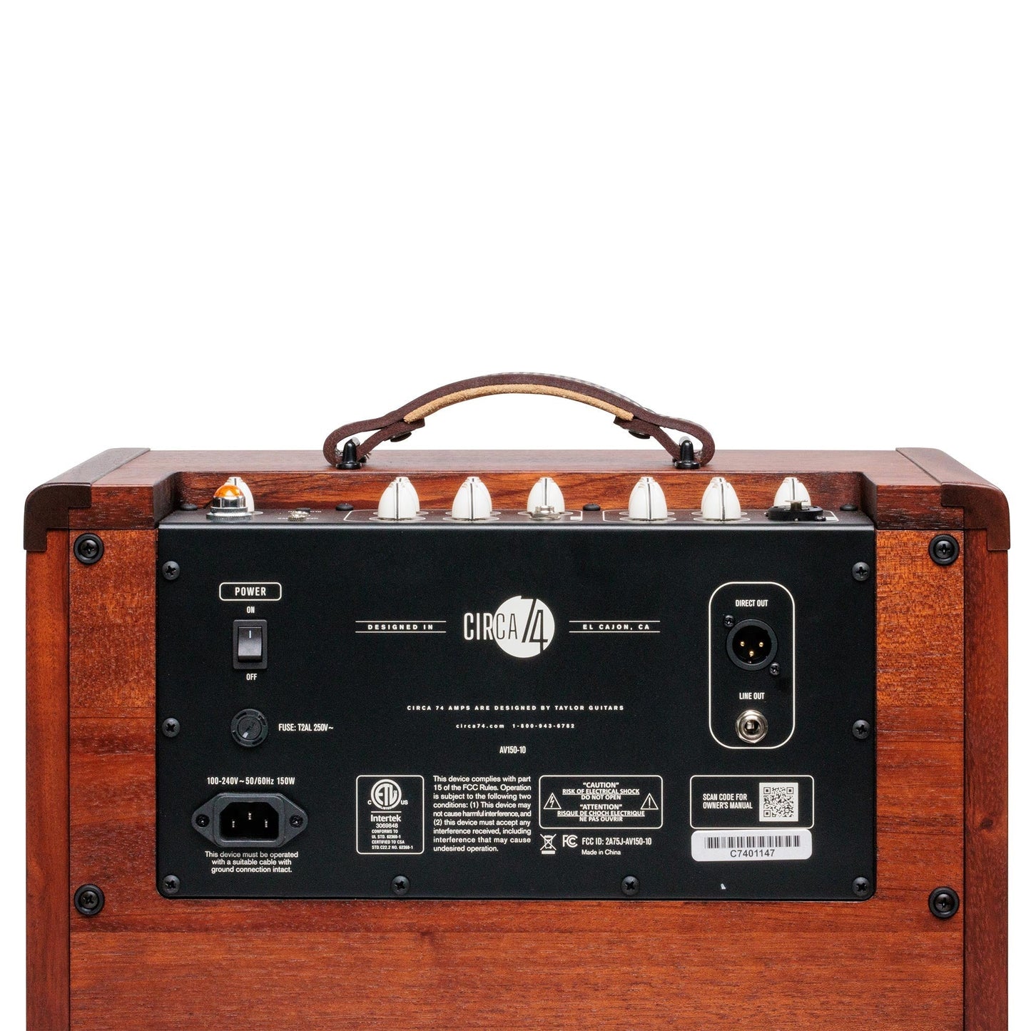 Circa 74 2-in-1 Acoustic Guitar and Vocal Amplifier