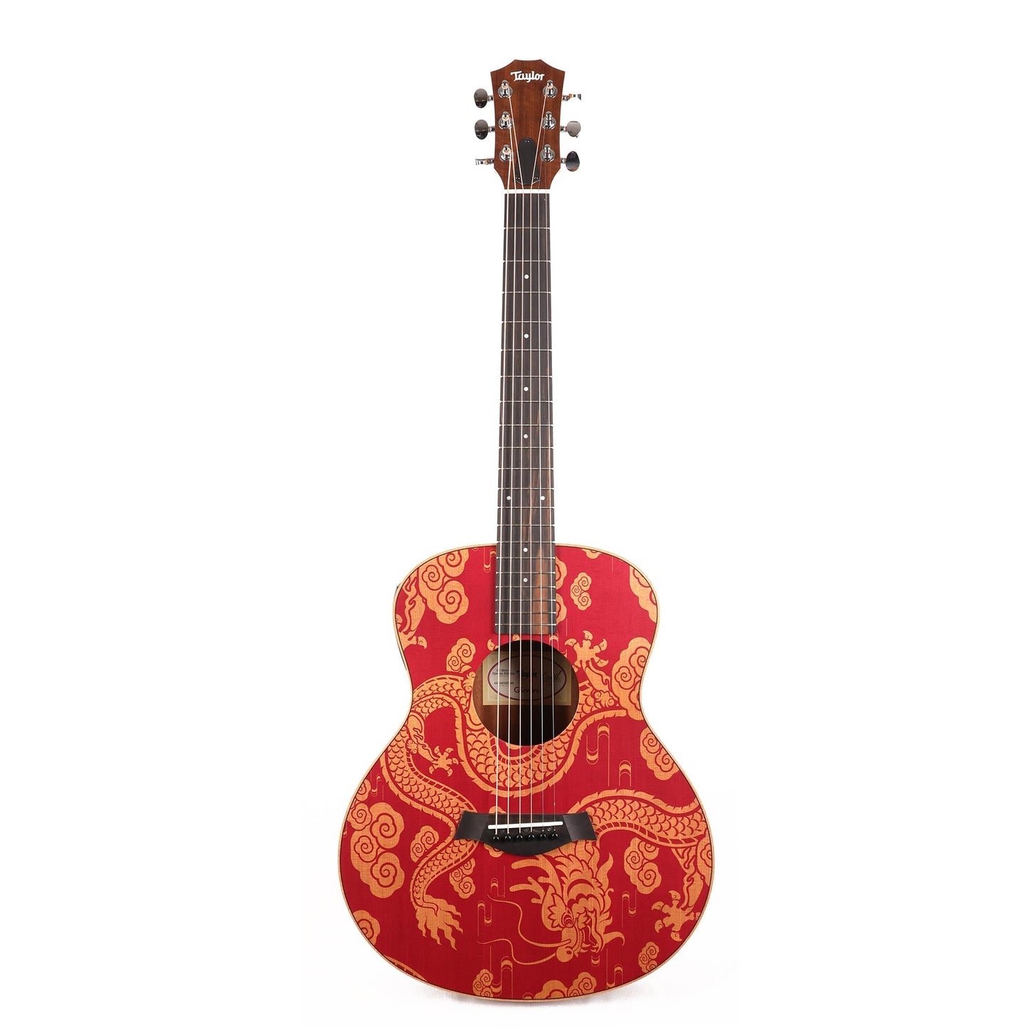 Taylor GS Mini-e Special Edition Prototype Acoustic-Electric Guitar Red Dragon