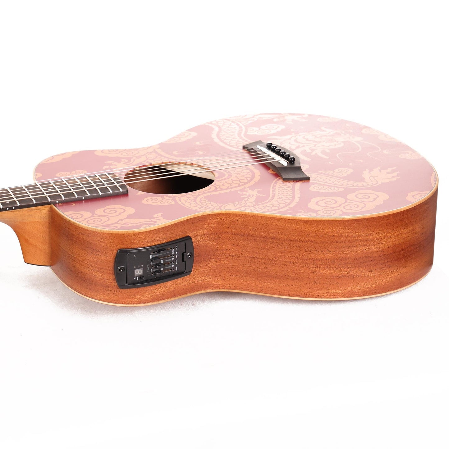 Taylor GS Mini-e Special Edition Prototype Acoustic-Electric Guitar Red Dragon