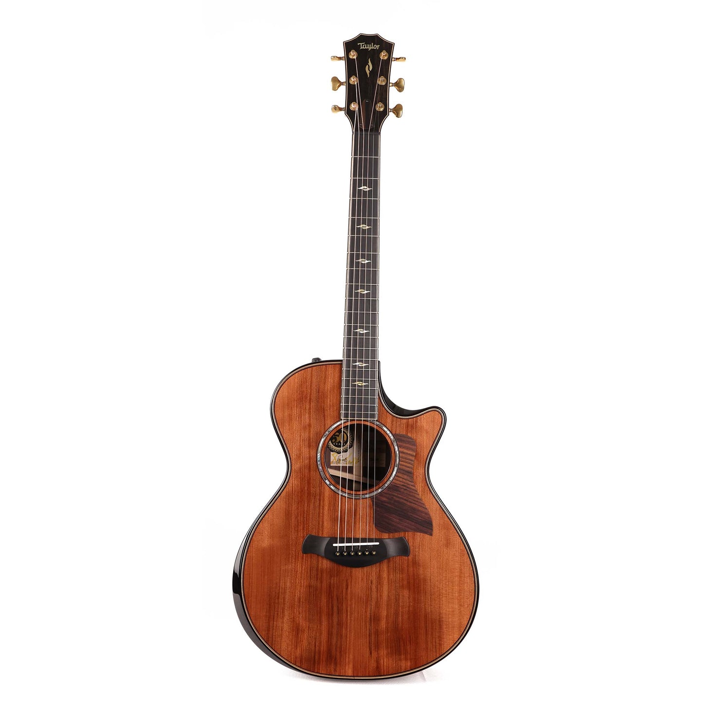 Taylor 50th Anniversary Builder's Edition 812ce LTD Acoustic-Electric Kona Edgeburst