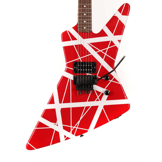 1980 Charvel 'Pre-Production' Red and White Striped Guitar